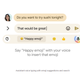 google say your emoji feature